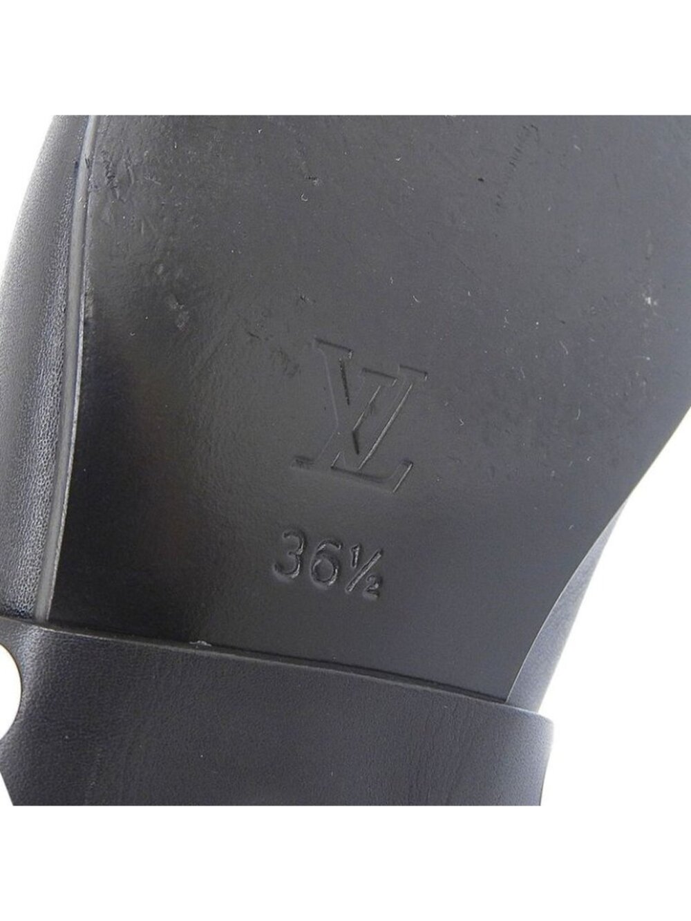 Louis Vuitton 2019 Item Rhapsody Line Pointed Toe Low Heel Leather Long Boots - Picture 8 of 8